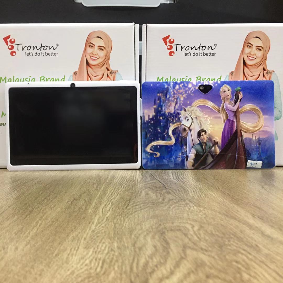 (Tangled)Tronton Q88 7inch For Kids Android Tablet pc 1GB Ram 8GB Memory